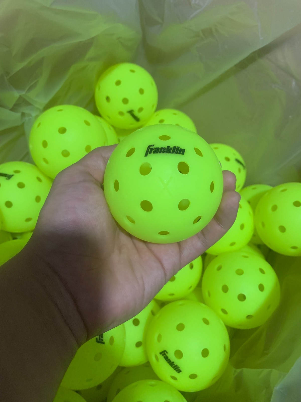 Franklin X-40 Outdoor Pickleballs - USAPA Approved - PACK OF 36 (SHIPS 1-DAY)