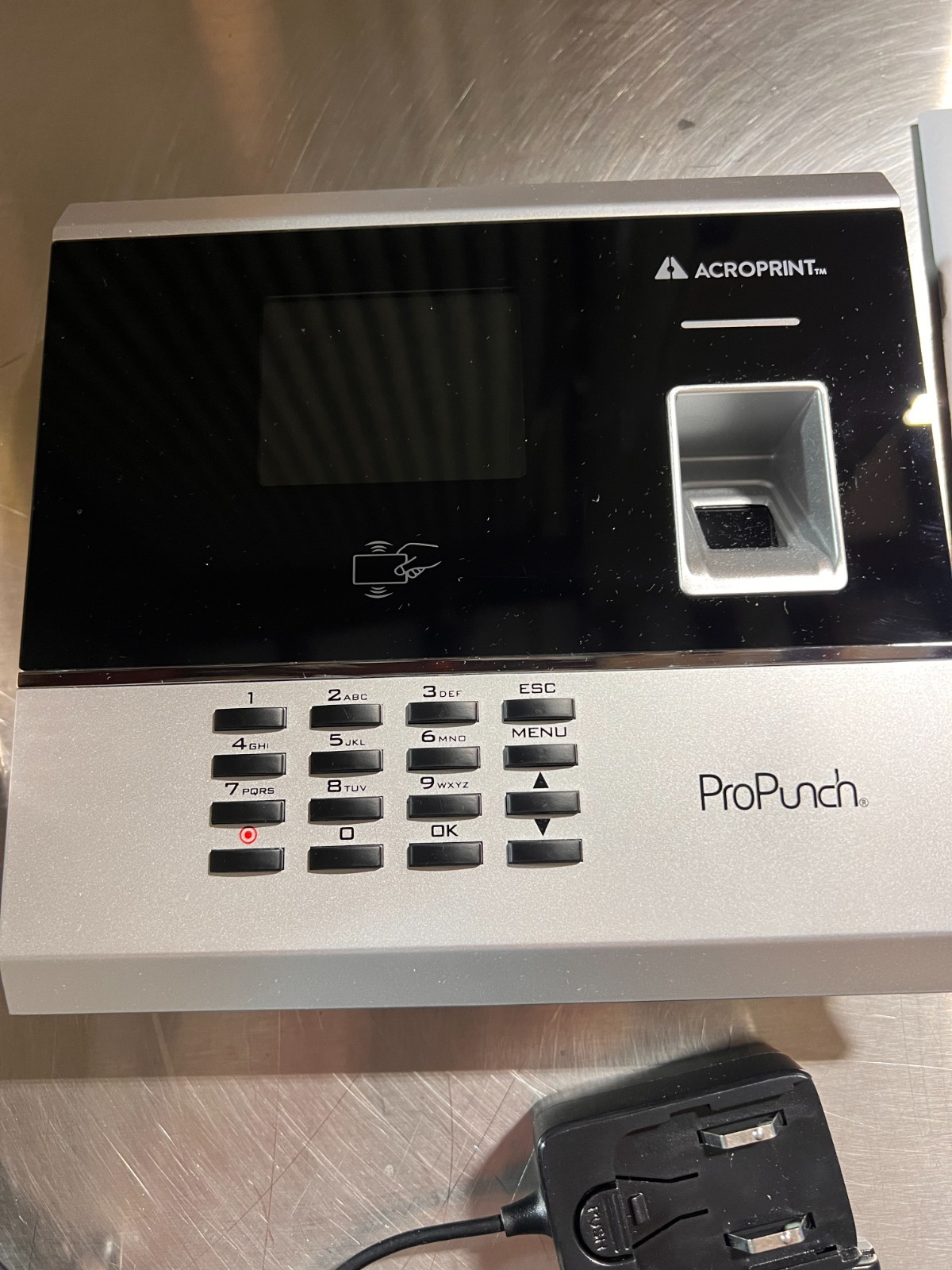 Acroprint ProPunch Biometric Fingerprint Time Clock MX200