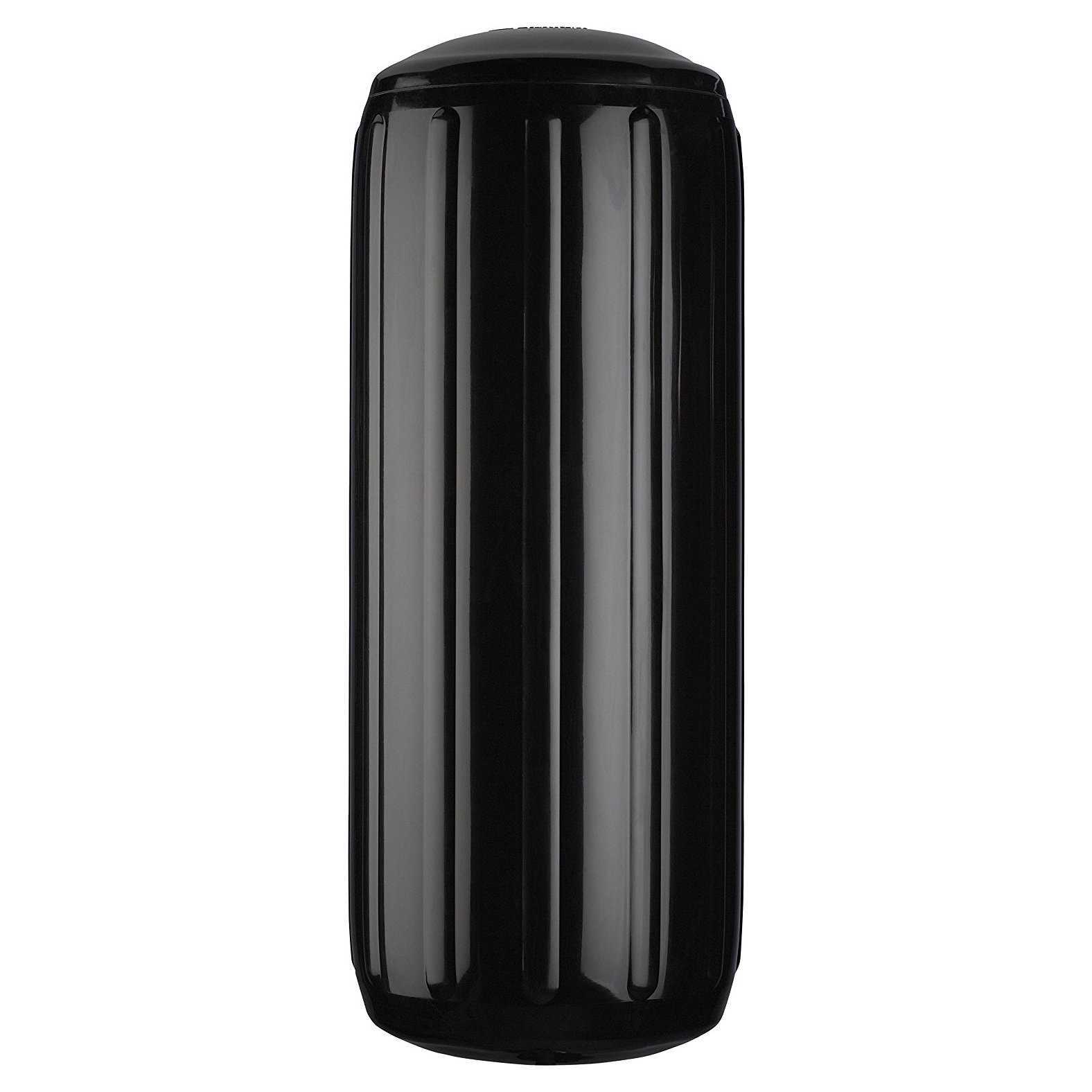 Polyform HTM-3 Black Marine Ribbed Fender 10.5" Diam x 27" Tall 39-149-388