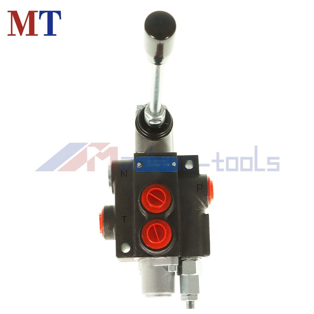 1 Spool Hydraulic Directional Control Valve 11 GPM Monoblock Double Acting