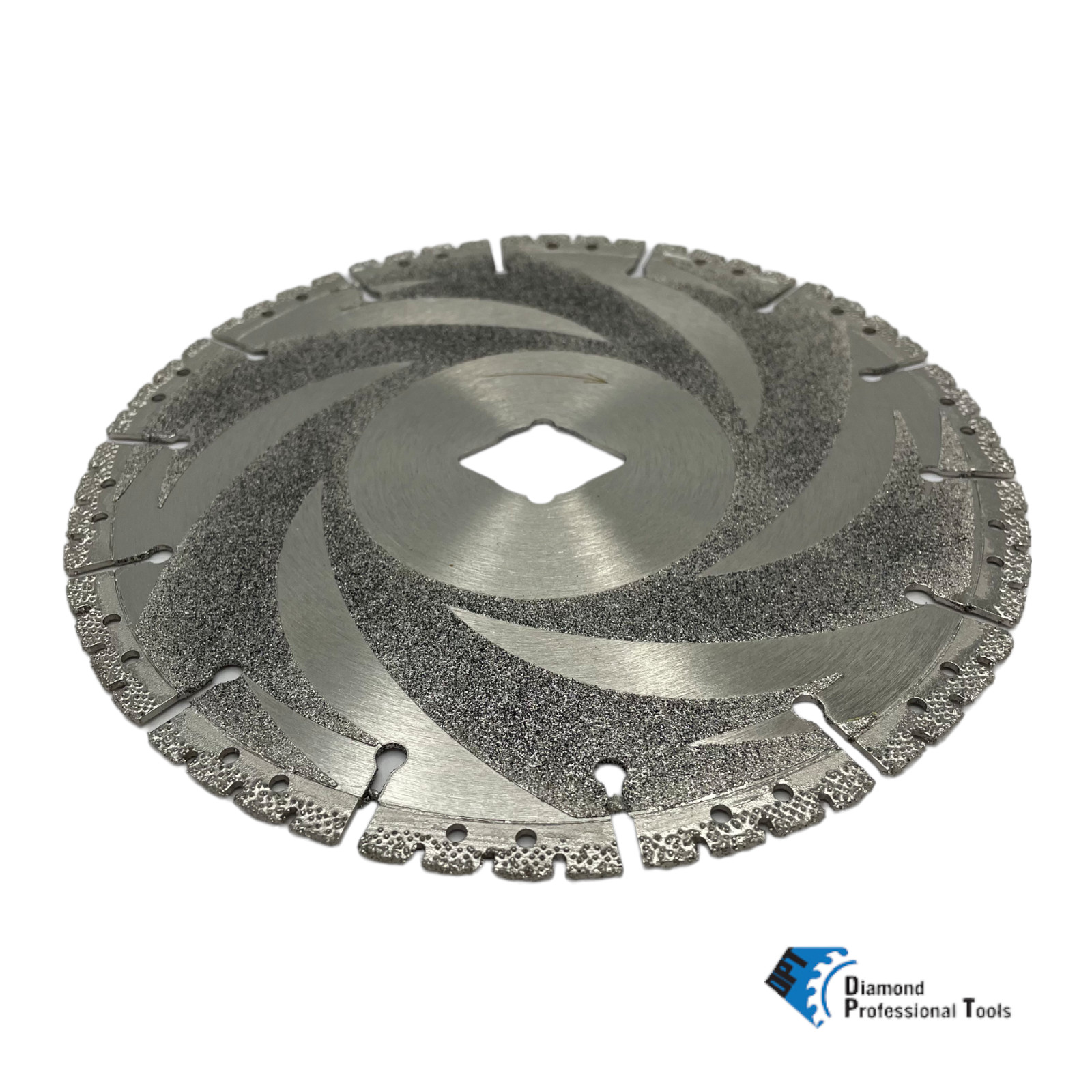 7" Vacuum Brazed Diamond Saw Blade for Ductile Iron 5/8" - 7/8" Arbor Wet or Dry