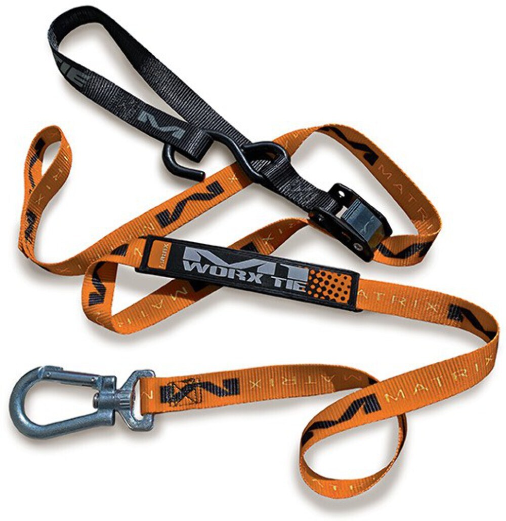 Matrix Concepts M1.0 Worx Tie Down Set Orange
