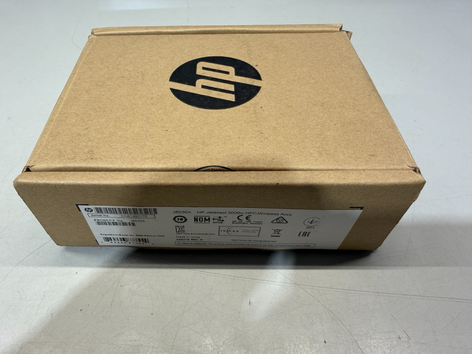 HP Jetdirect 3000w NFC/Wireless Accessory