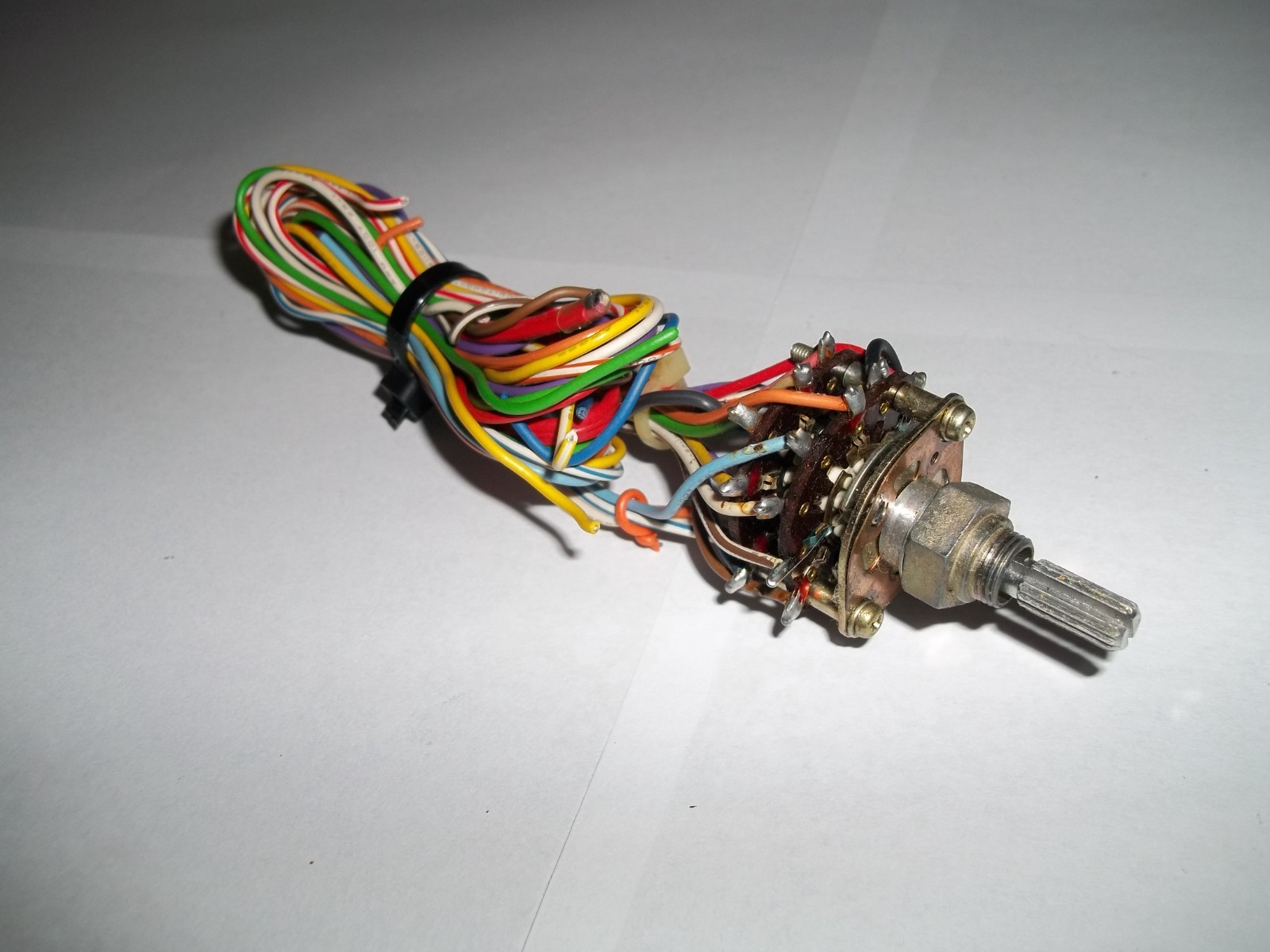 Pioneer SX-535 4 Step Rotary Function Switch & Full Wire ASC-061