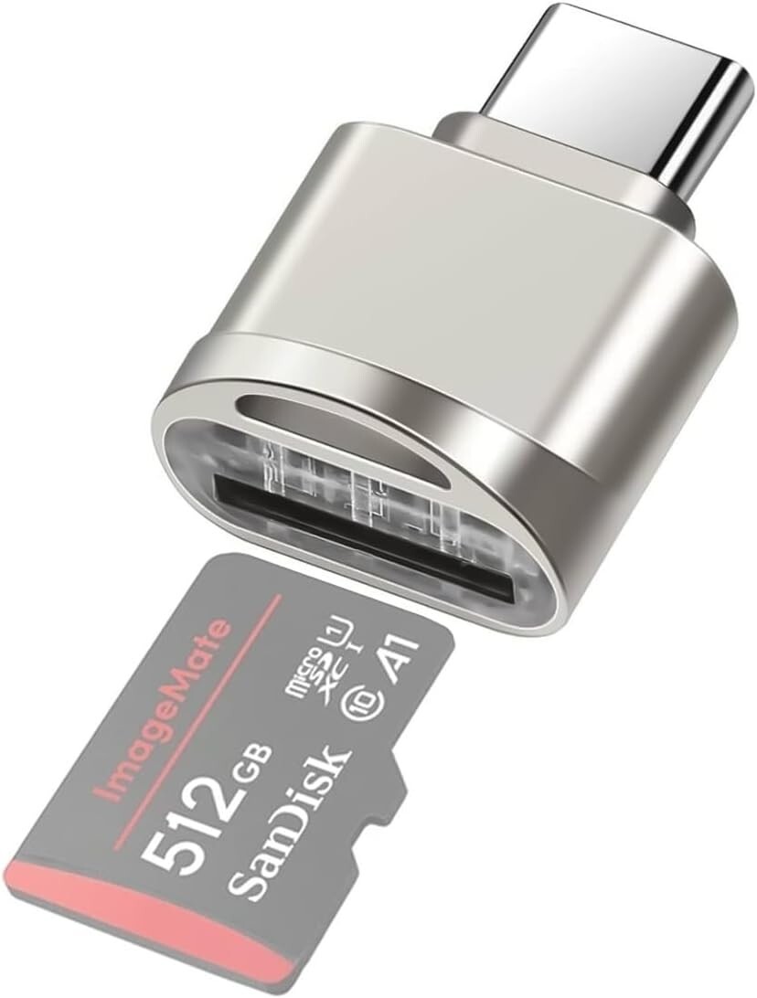 USB-C To Micro SD Memory Card Reader TF Adapter Type C