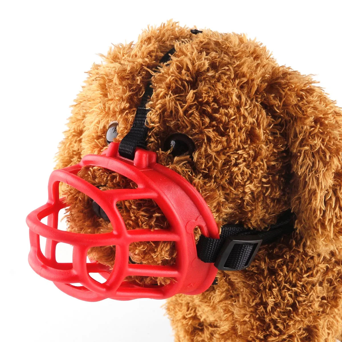 Dog Muzzle - Breathable, Dog Can Pant and Drink, Adjustable, Training for