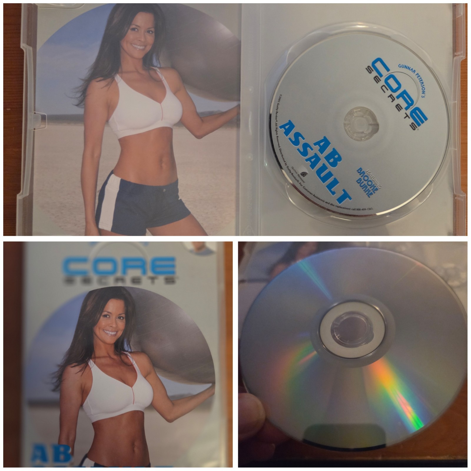 Gunnar Peterson's Core Secrets - DVD Workout - 10 DVD Lot