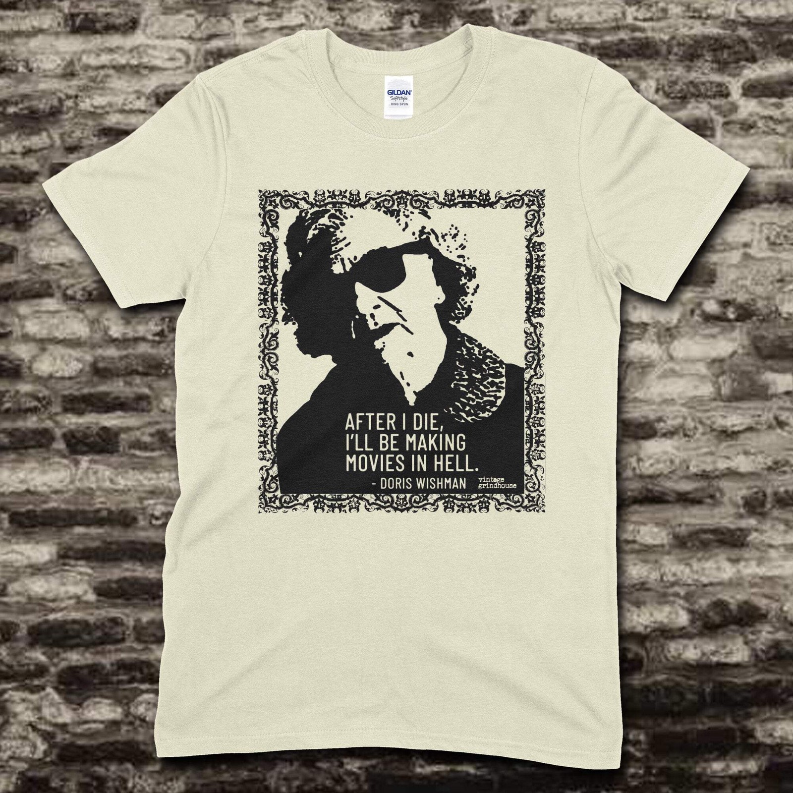 Doris Wishman Tribute  t-shirt - the godmother of grindhouse cinema!