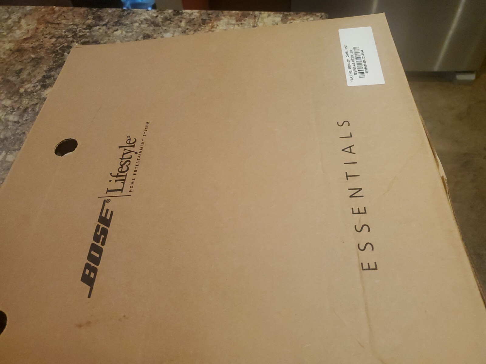 Bose Lifestyle V10 Home Theater speakers - Black . In original box untested.