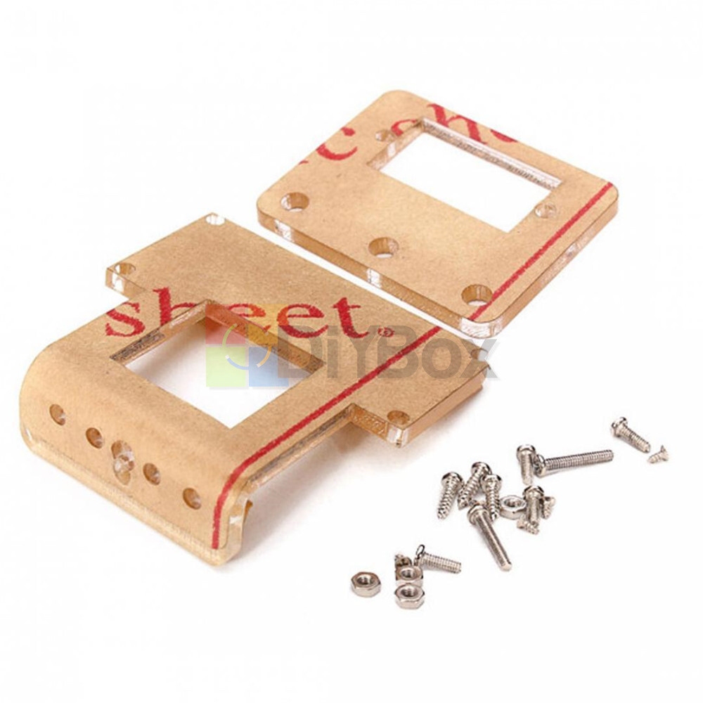 Analog Servo and HC-SR04 Ultrasonic Ranging Module Robot Mounting Bracket Kits