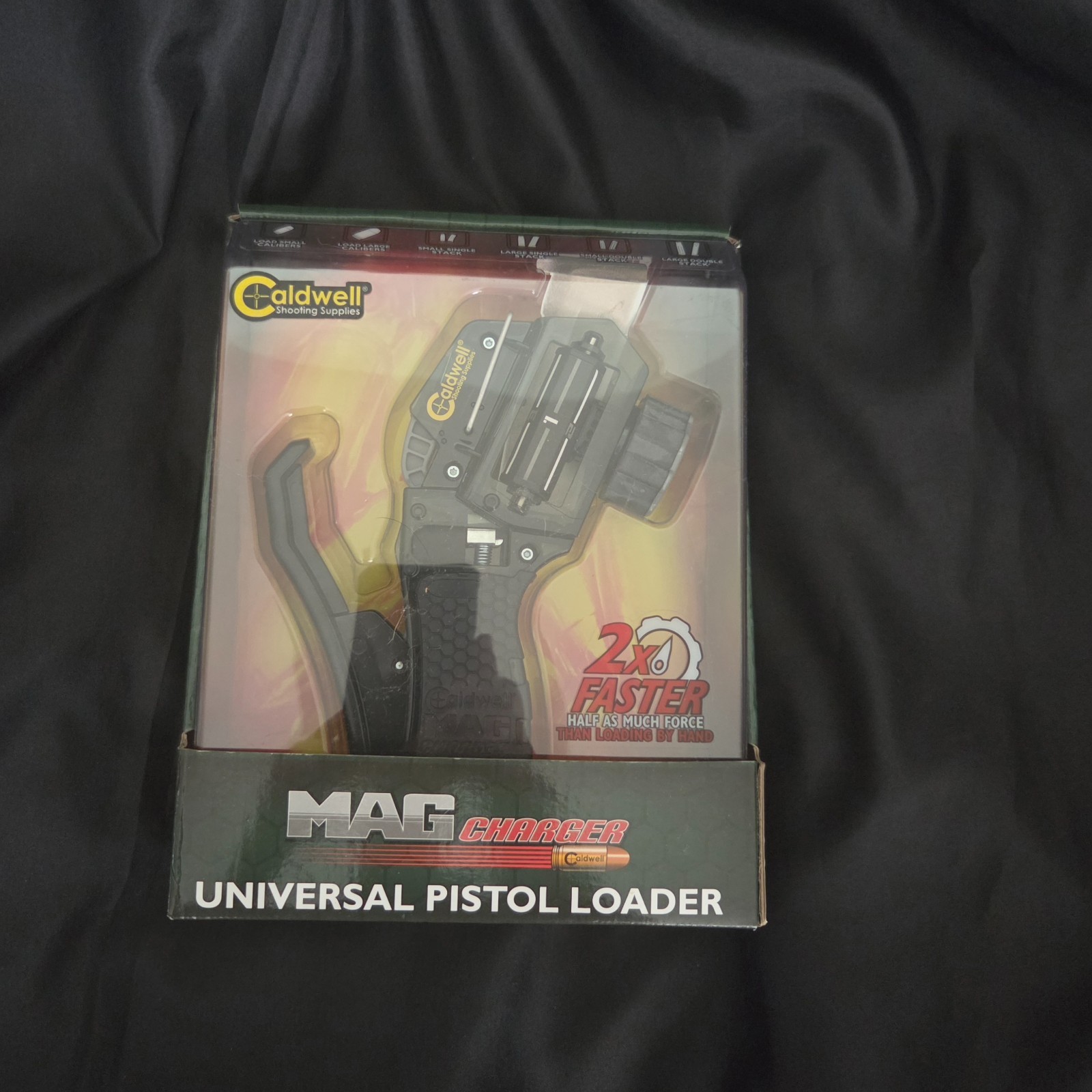 NEW!  Caldwell Mag Charger Universal Pistol Loader # 110002 -2x Faster than Hand