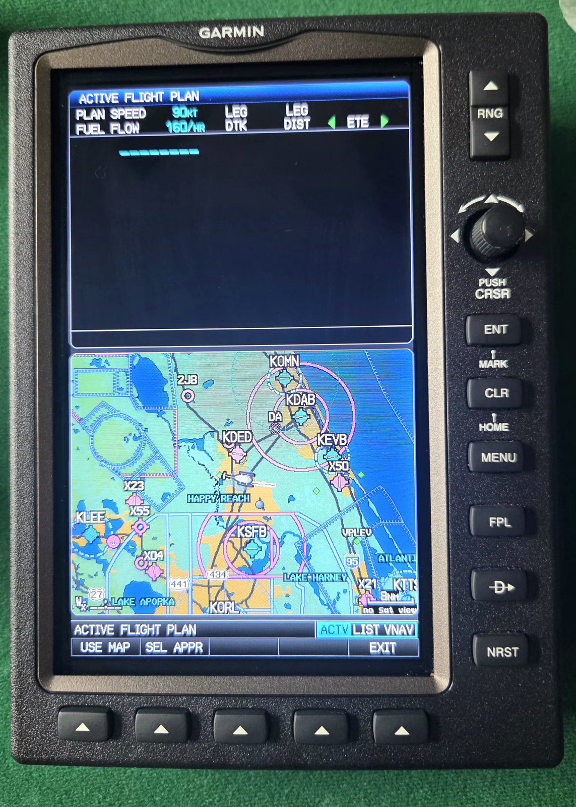 Garmin 696 aviation gps