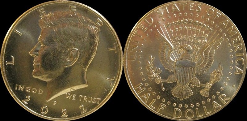 2022 P Kennedy Half Dollar-BU