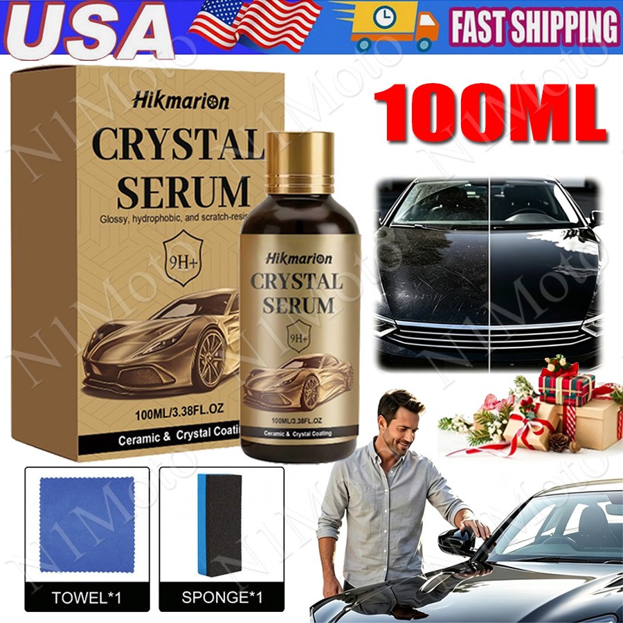 100ML New Crystal Serum – Advanced Graphene Ceramic Coating for Cars