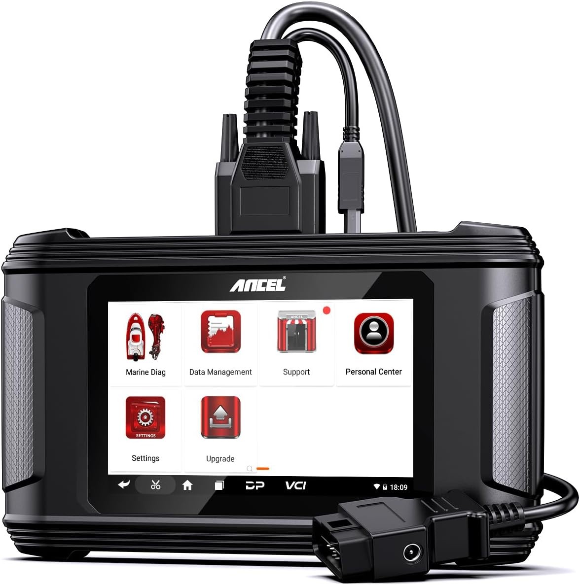 ANCEL MR500 Marine Diagnostic Tool for Mercury(2003–2026)Outboard Engine Scanner