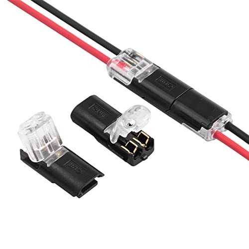 20 PCS Wire Connectors,Double-Wire Push-in Connector Quick Dual Wire Terminal