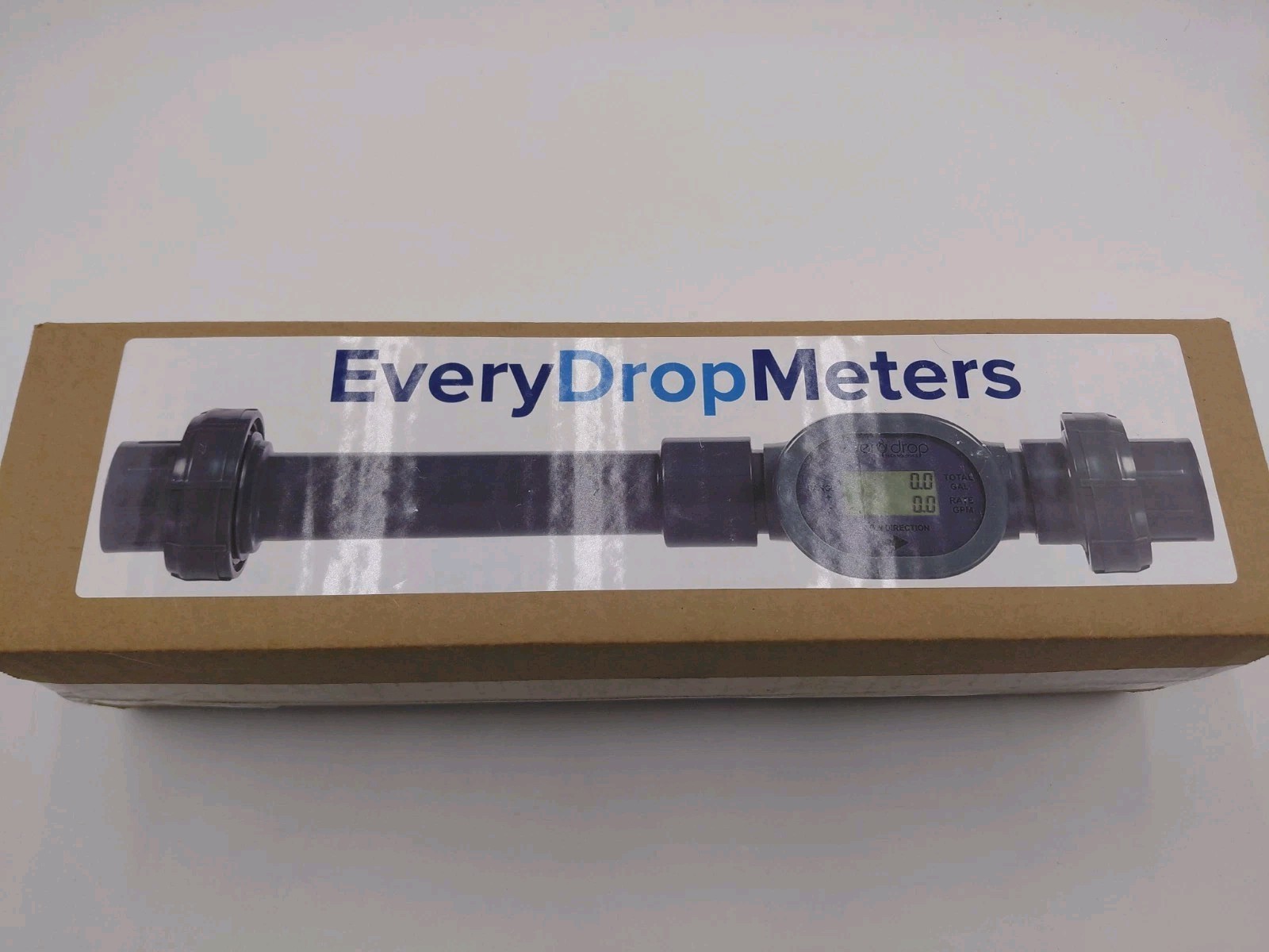 New Rachio 1004-EX 1" 2 Wire EveryDrop Flow Meter Sensor With Extensions