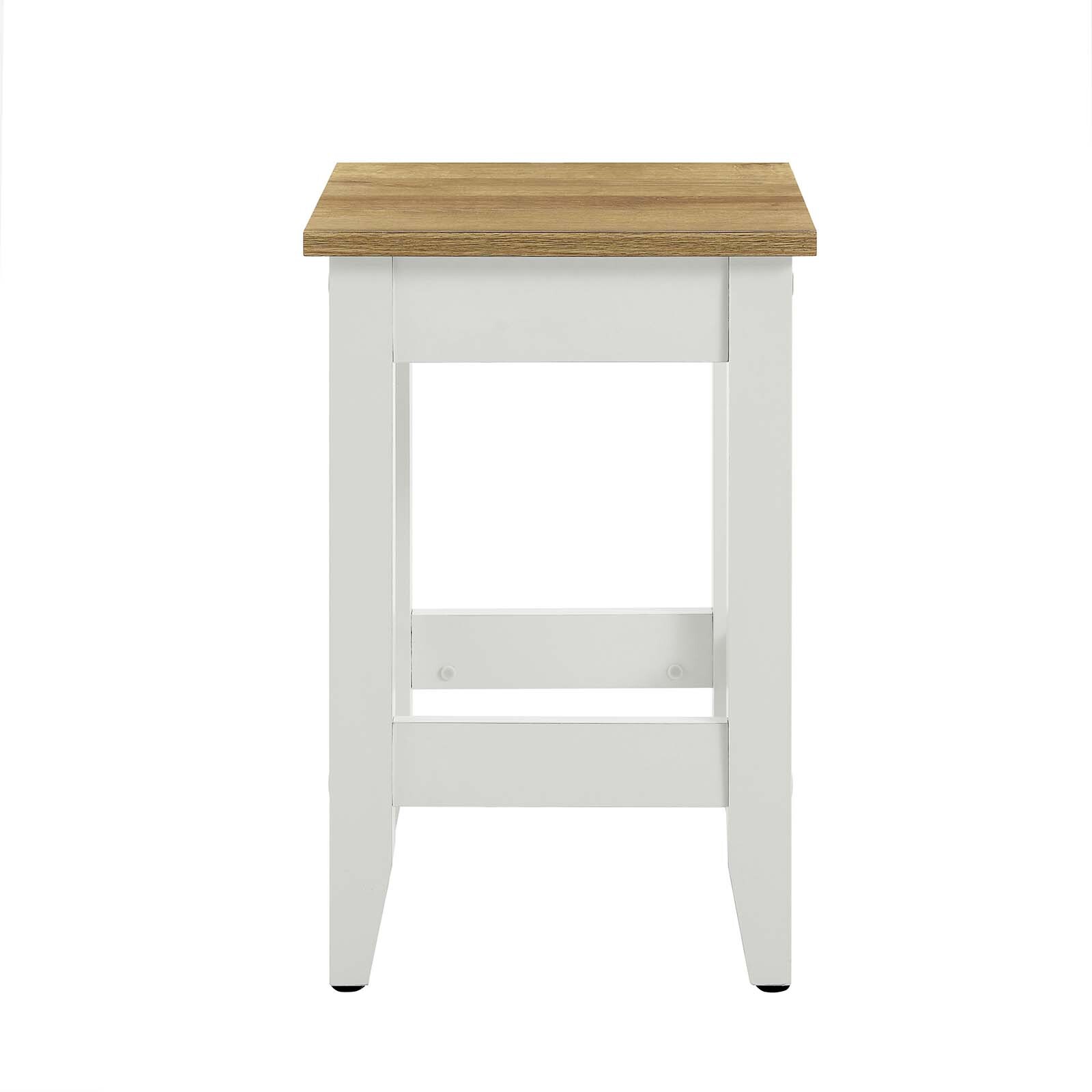 Modway Sunbrook Kitchen Stool in Oak White