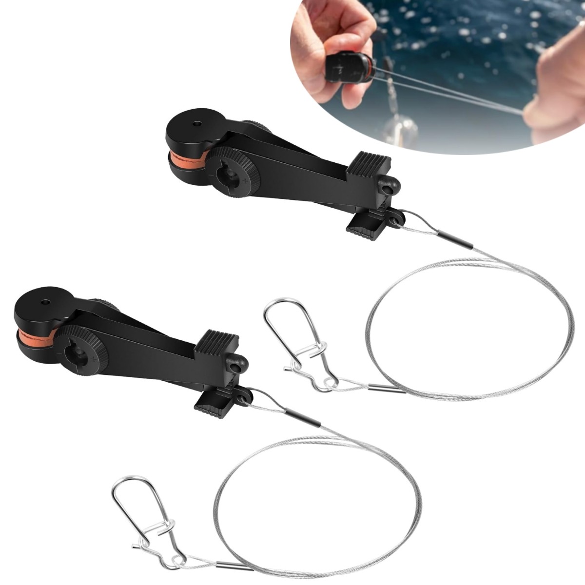For Downriggers and Boat Fishing 2250009 Universal Line Release, 2-Pack
