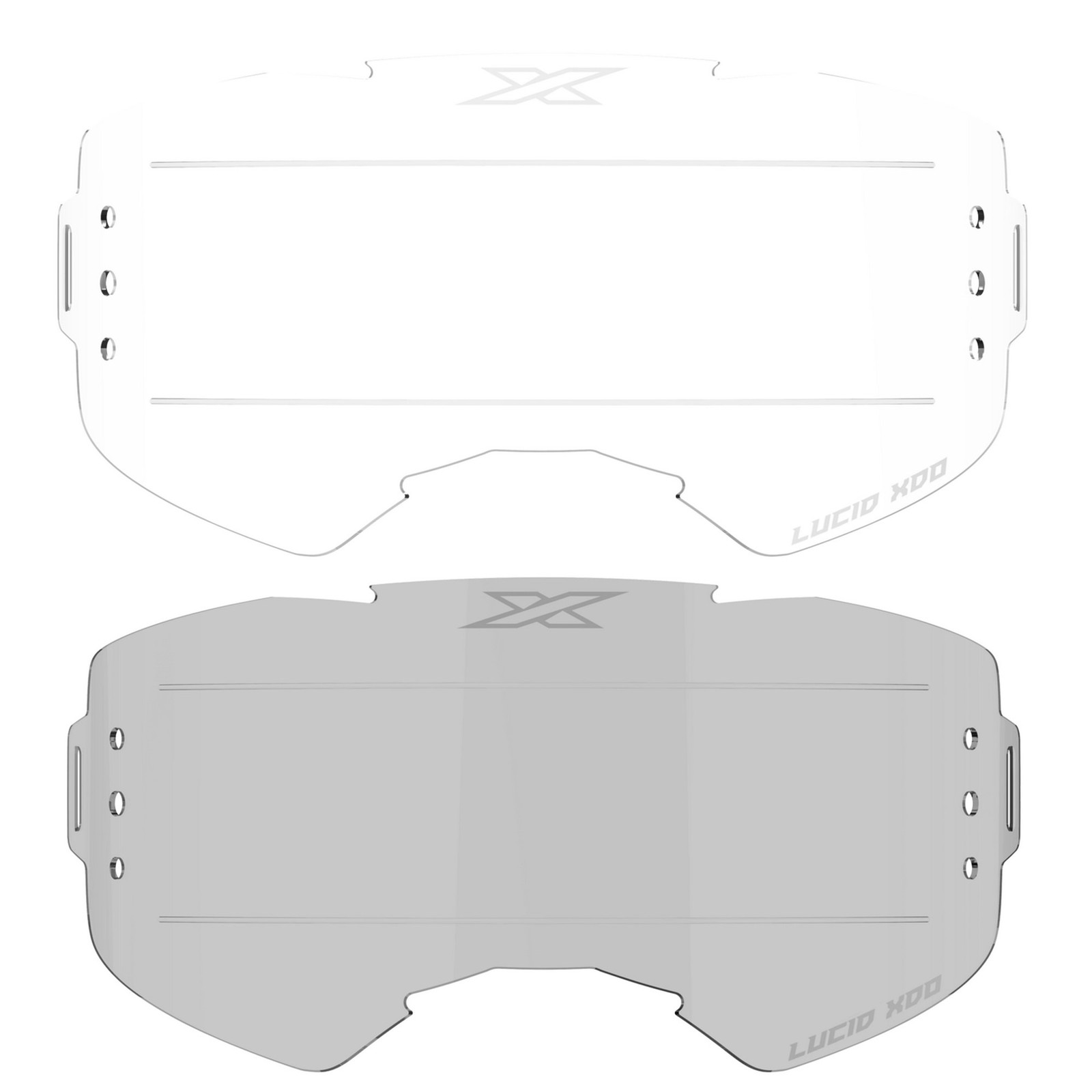 EKS Lucid XDO Injected Zip-Off Replacement Goggle Lens Smoke