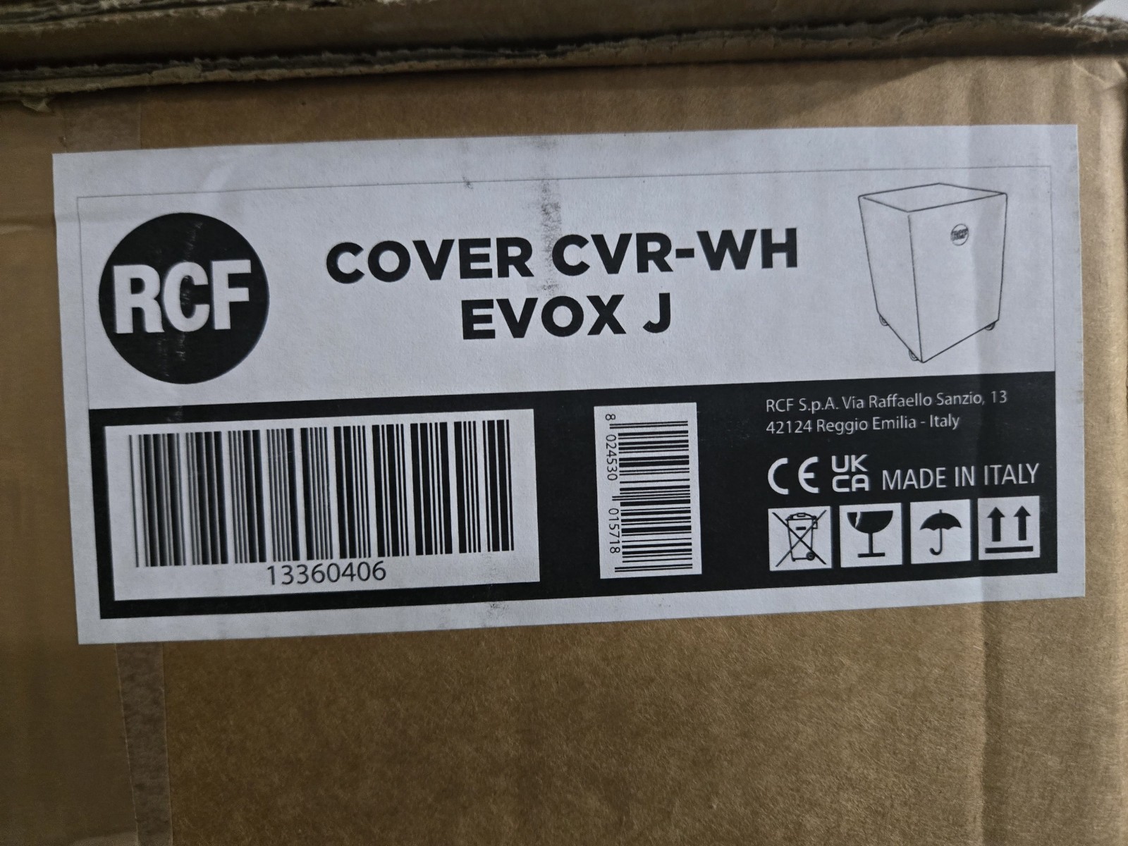 RCF Evox J8 Active Two Way Portable Array Speaker Systems 2-Pack