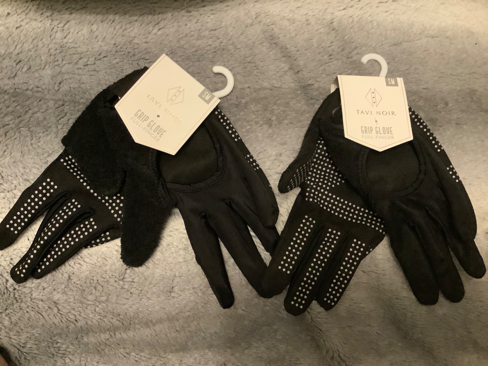 NEW Tavi Noir Full Finger Fitness Grip Gloves Black Women's 2 Pair You Choose Sz