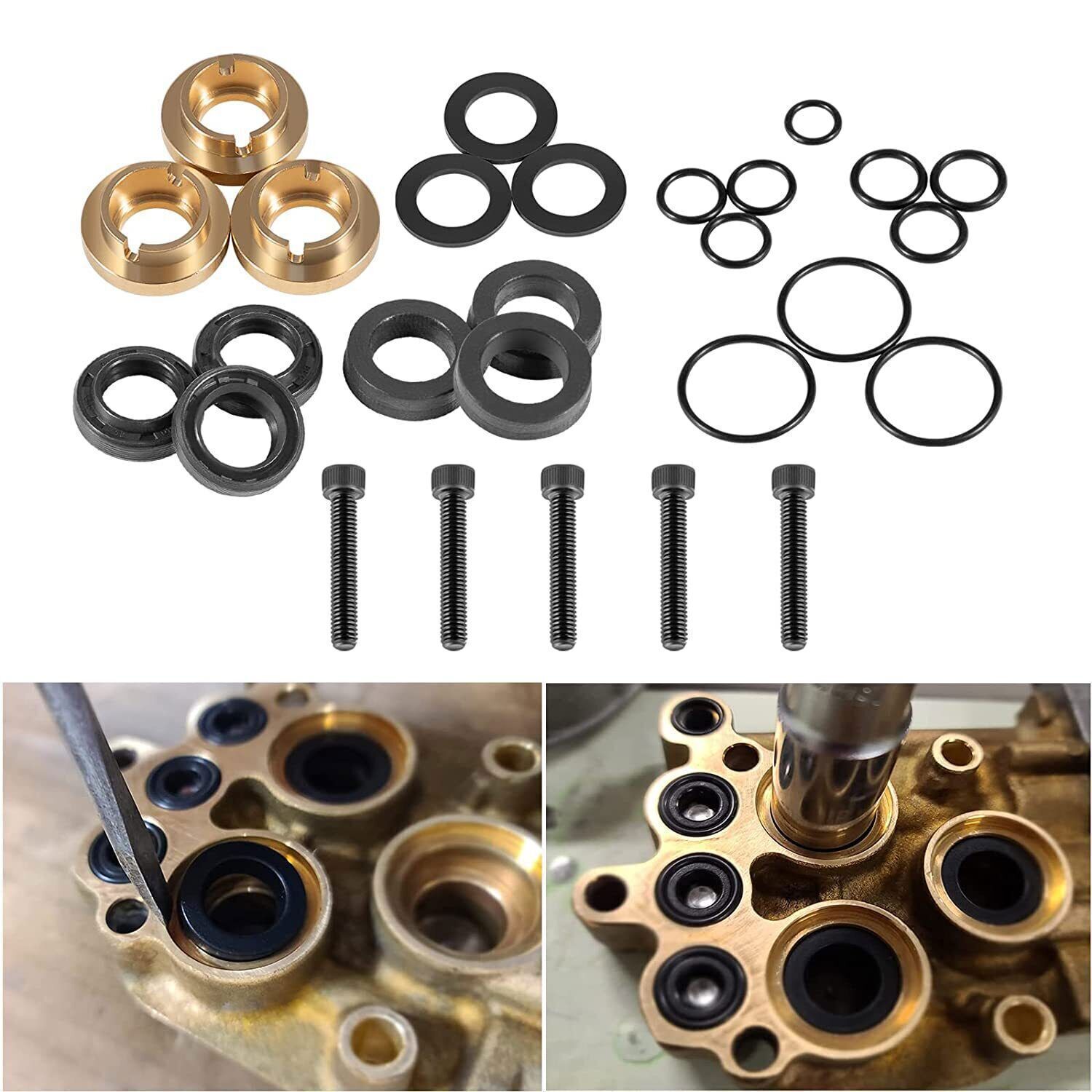 190595GS Pressure Washer Seal Kit Complete Set for Briggs & Stratton 27PCS/Set