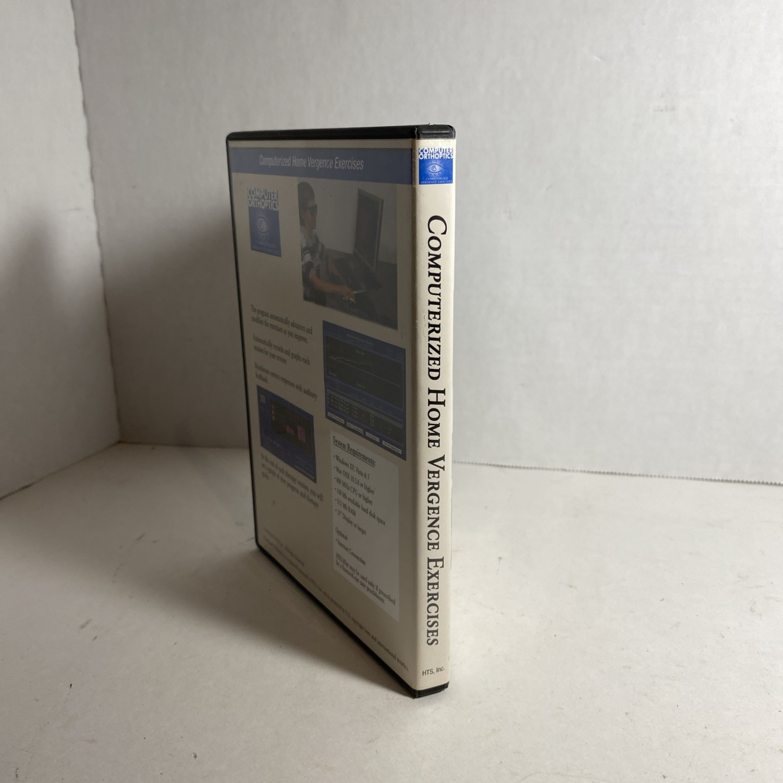 Computer Orthoptics Computerized Home Vergence Exercises HTS iNet Software