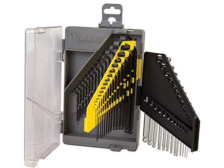 Wheeler 45 Piece SAE, Metric, Hex, & Torx Wrench Set