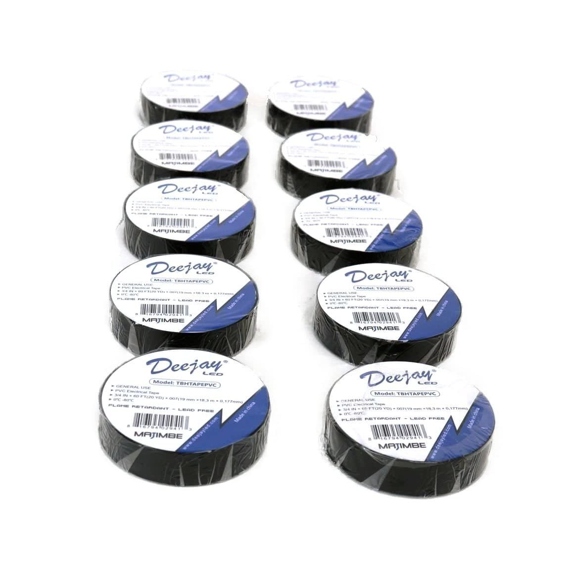 DEEJAYLED PVC Electrical Tape 6 10 PAC
