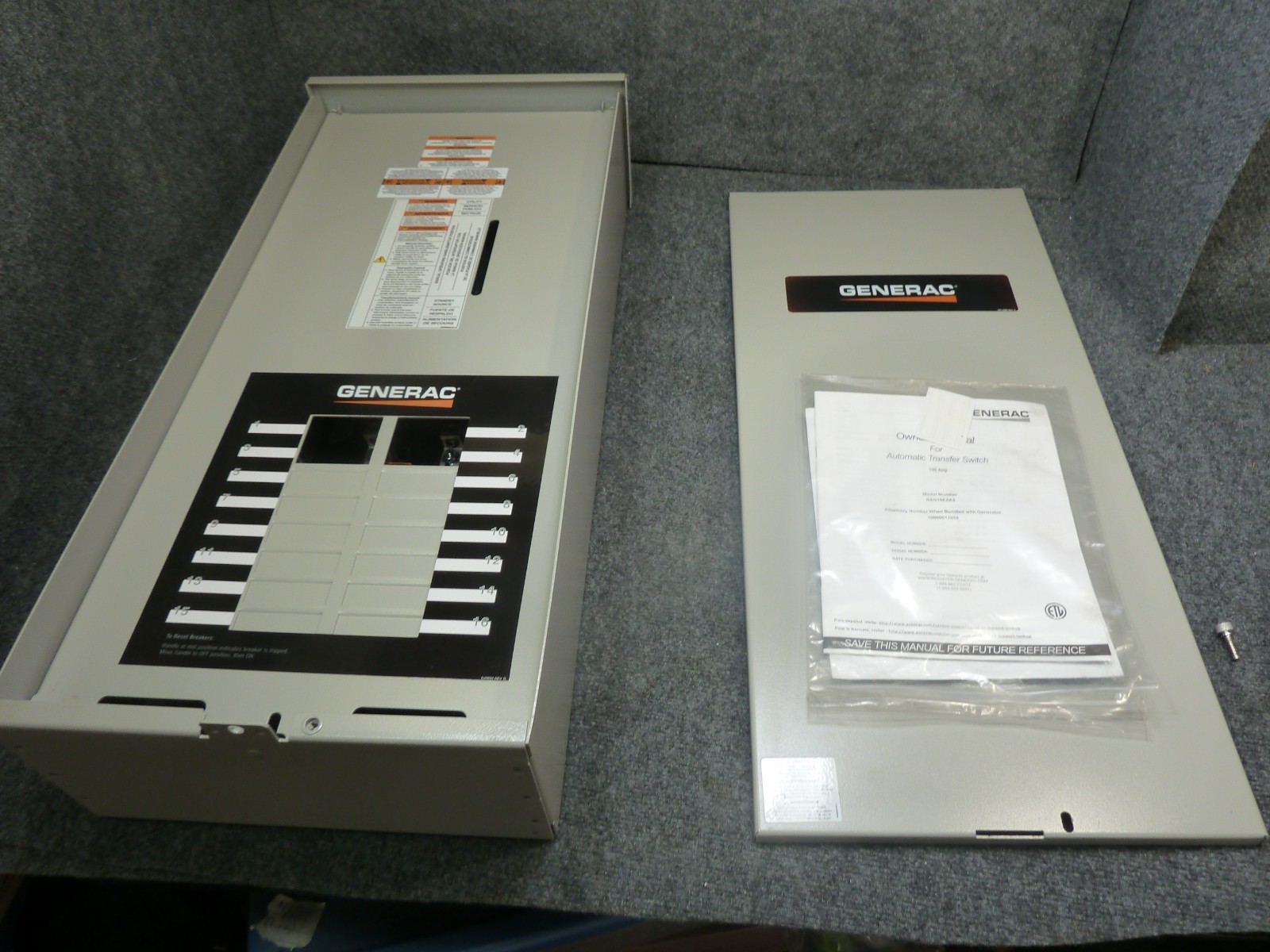 Generac 100 Amp Automatic Transfer Switch Model RTG16EZA3