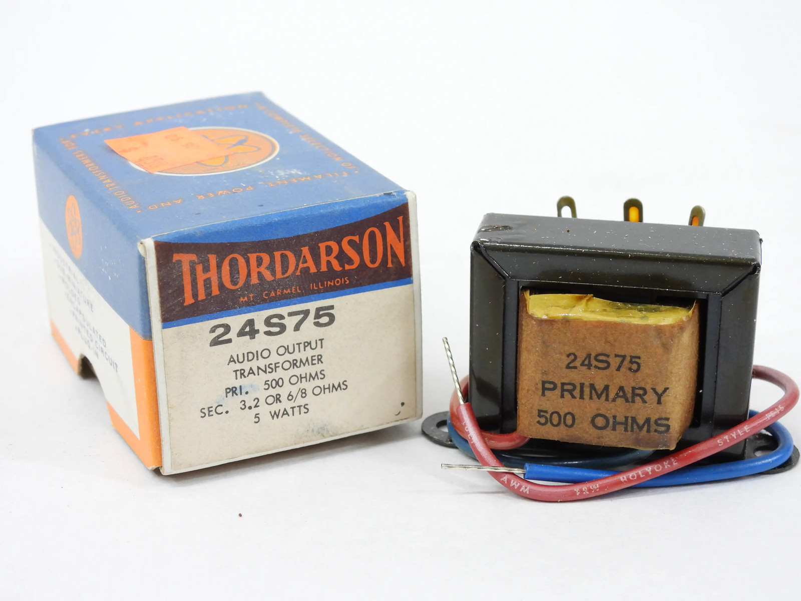 Thordarson 24S75 Vintage NOS 5W Audio Output Transformer (several available)