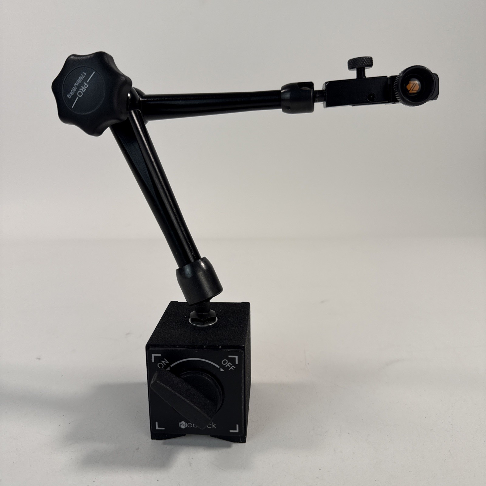 Neoteck Magnetic Base Stand for Digital Pro-176lbs/80kg Tensile Force, Black