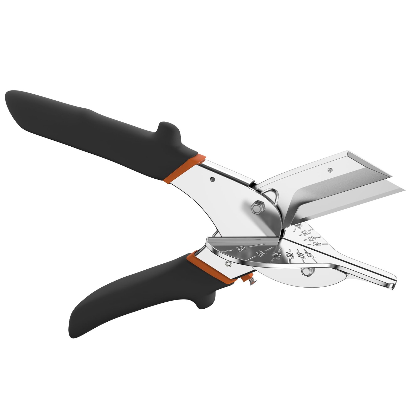 Multi-Angle Miter Shear Cutter with 10 Extra Blades, 45-135 Degree Adjustable...