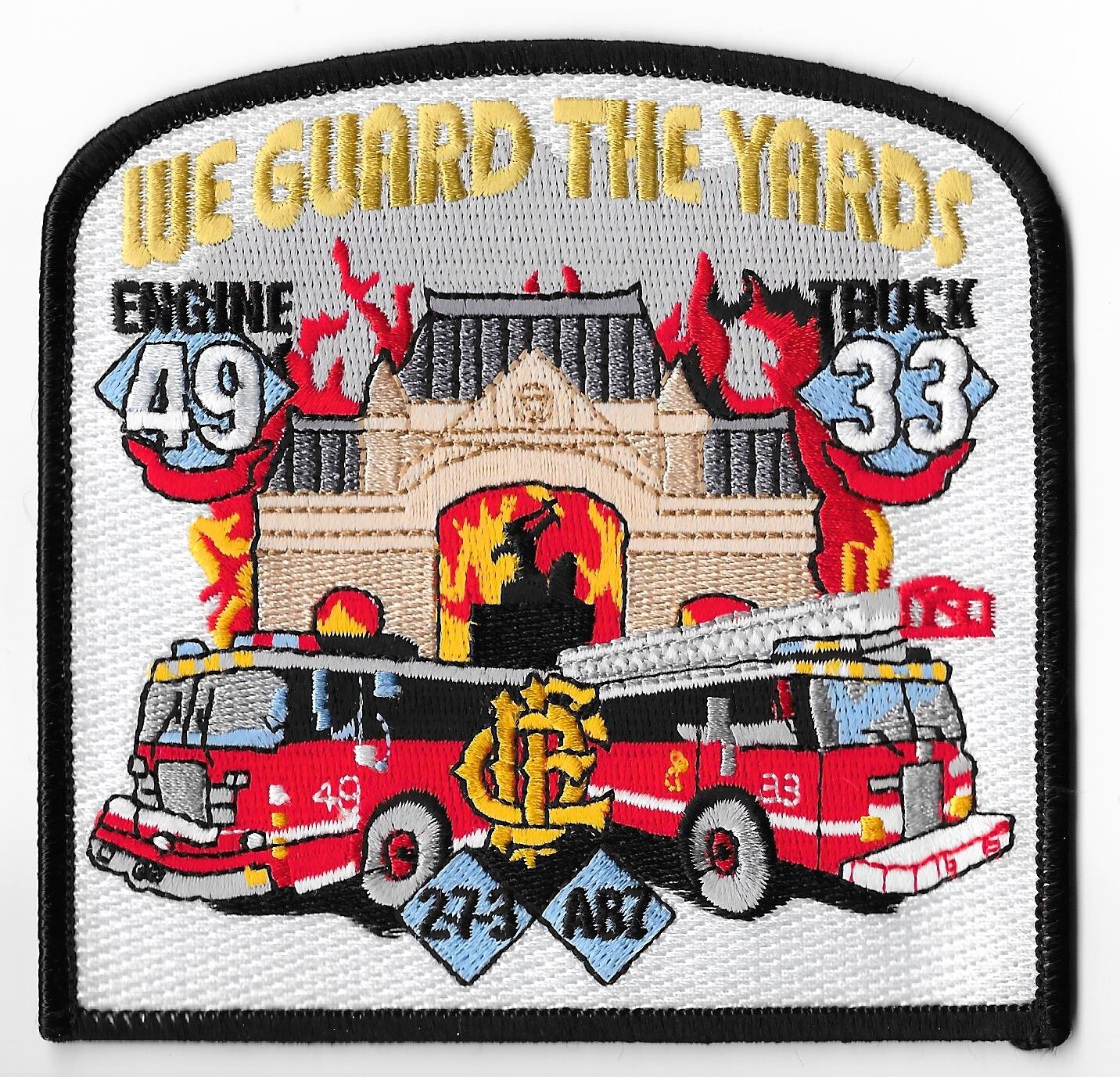 Chicago Fire Department, Illinois Engine 49 Truck 33 Patch V1
