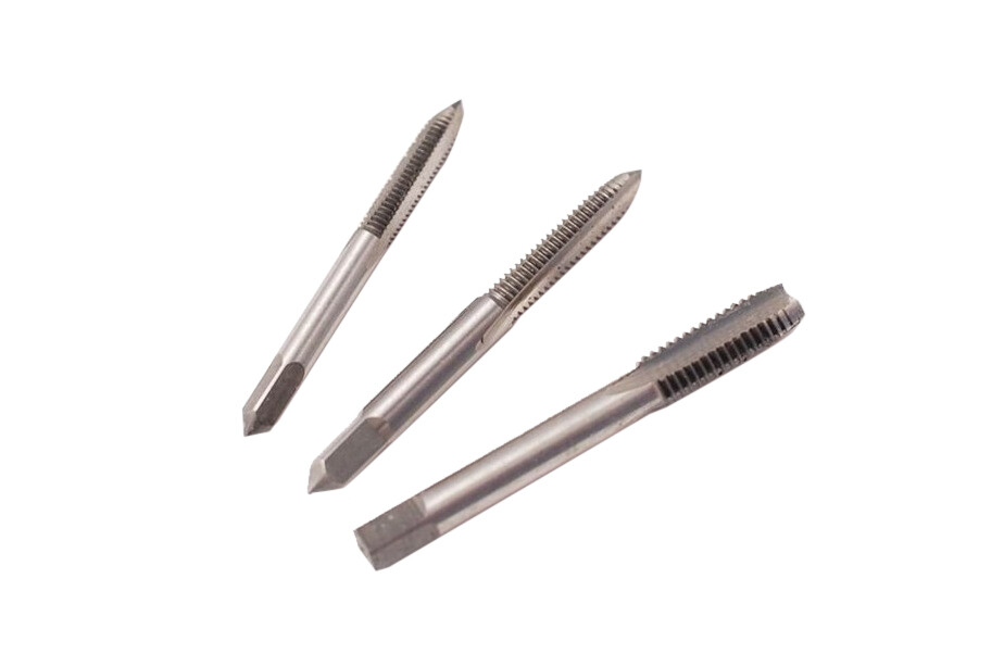 Professional Taper Plug Bottom 3pc Hand Tap Pipe Screw Thread Set: M3-M30