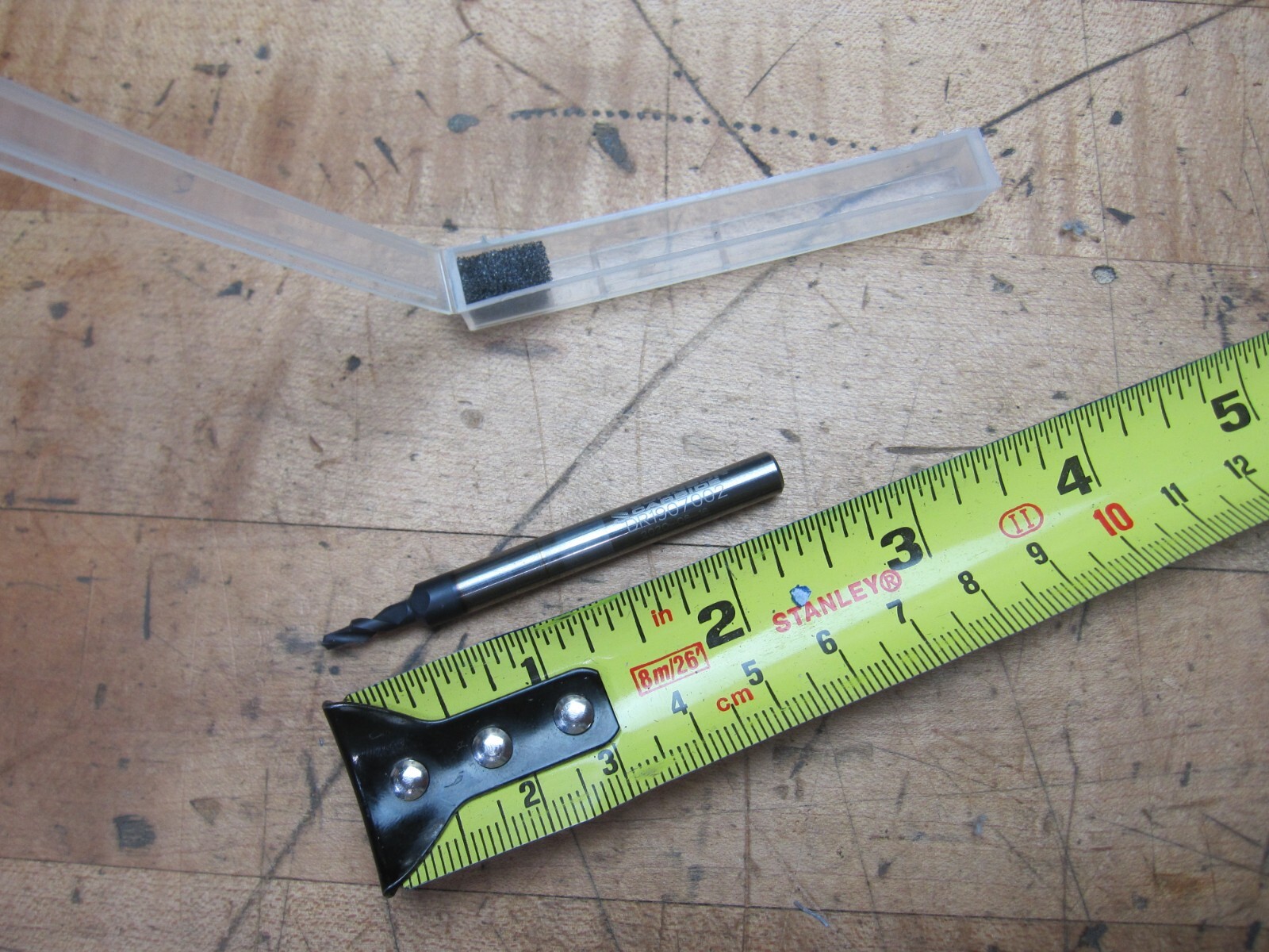 Johnson Carbide solid carbide step drills countersink 2.2mm x 1/8"  (@D70)