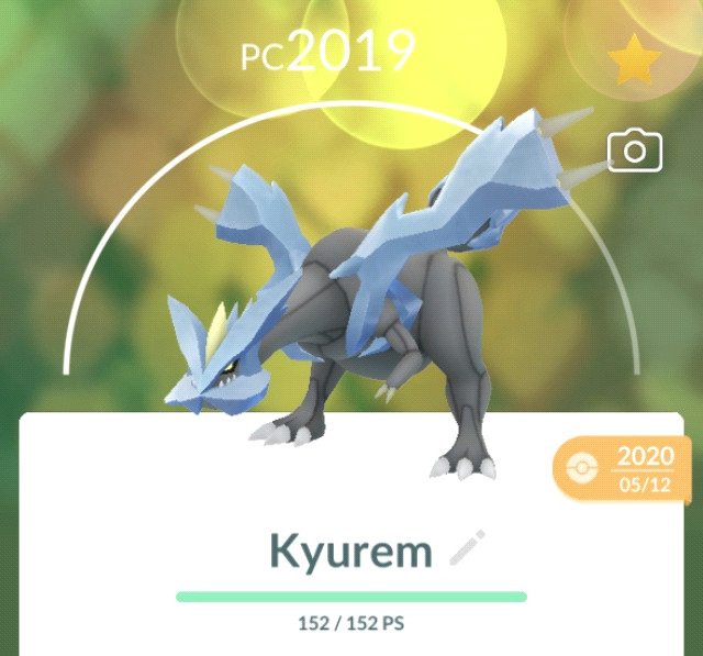 POKÉMON GO - KYUREM - 30 DAYS, 20 K OR 1 MILLION UNRESGITERED