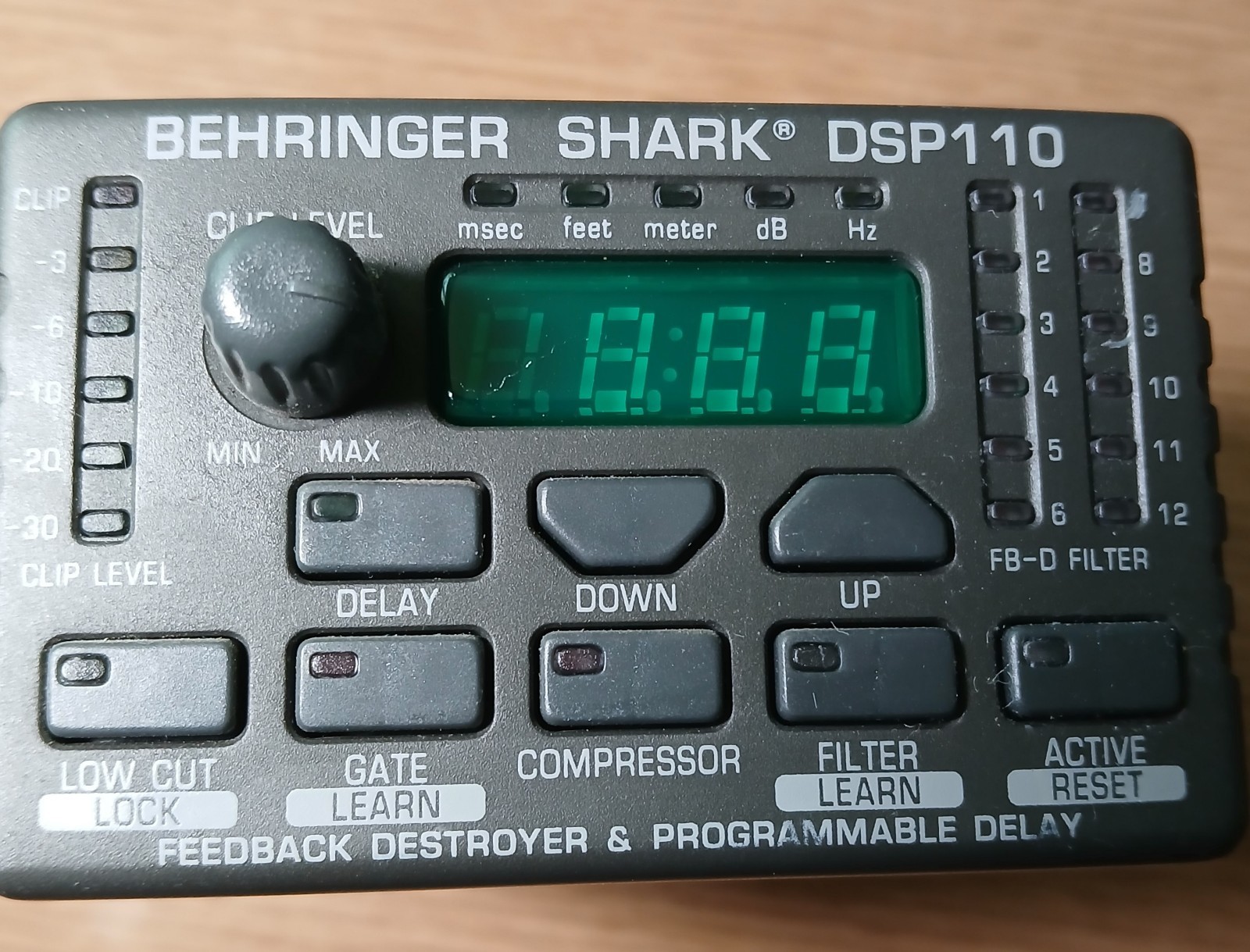 Behringer SHARK DSP110 with Power Supply - Excellent Condition