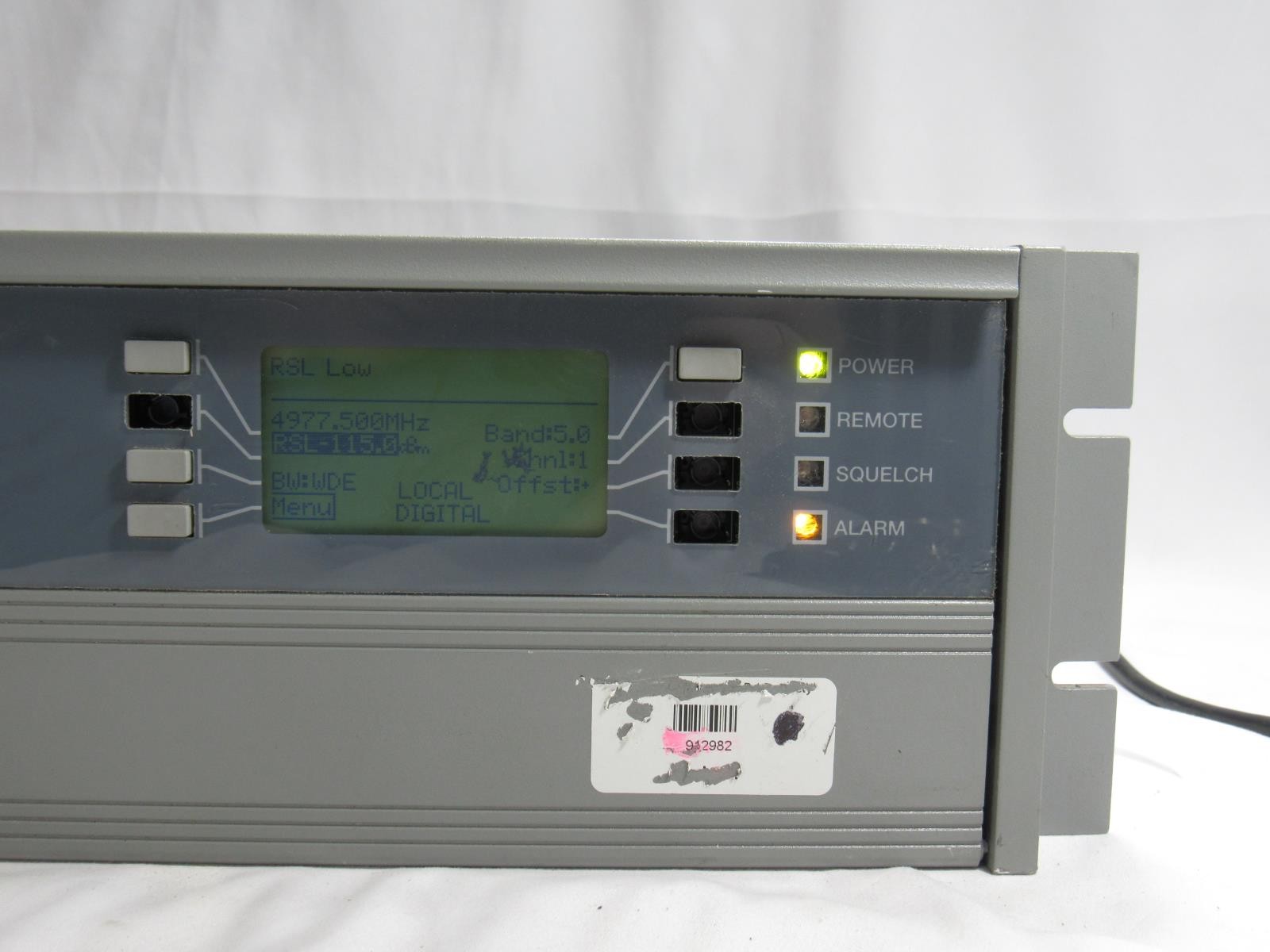 Microwave Radio Communications CodeRunner 4 Central Receiver Model 906837 MRC