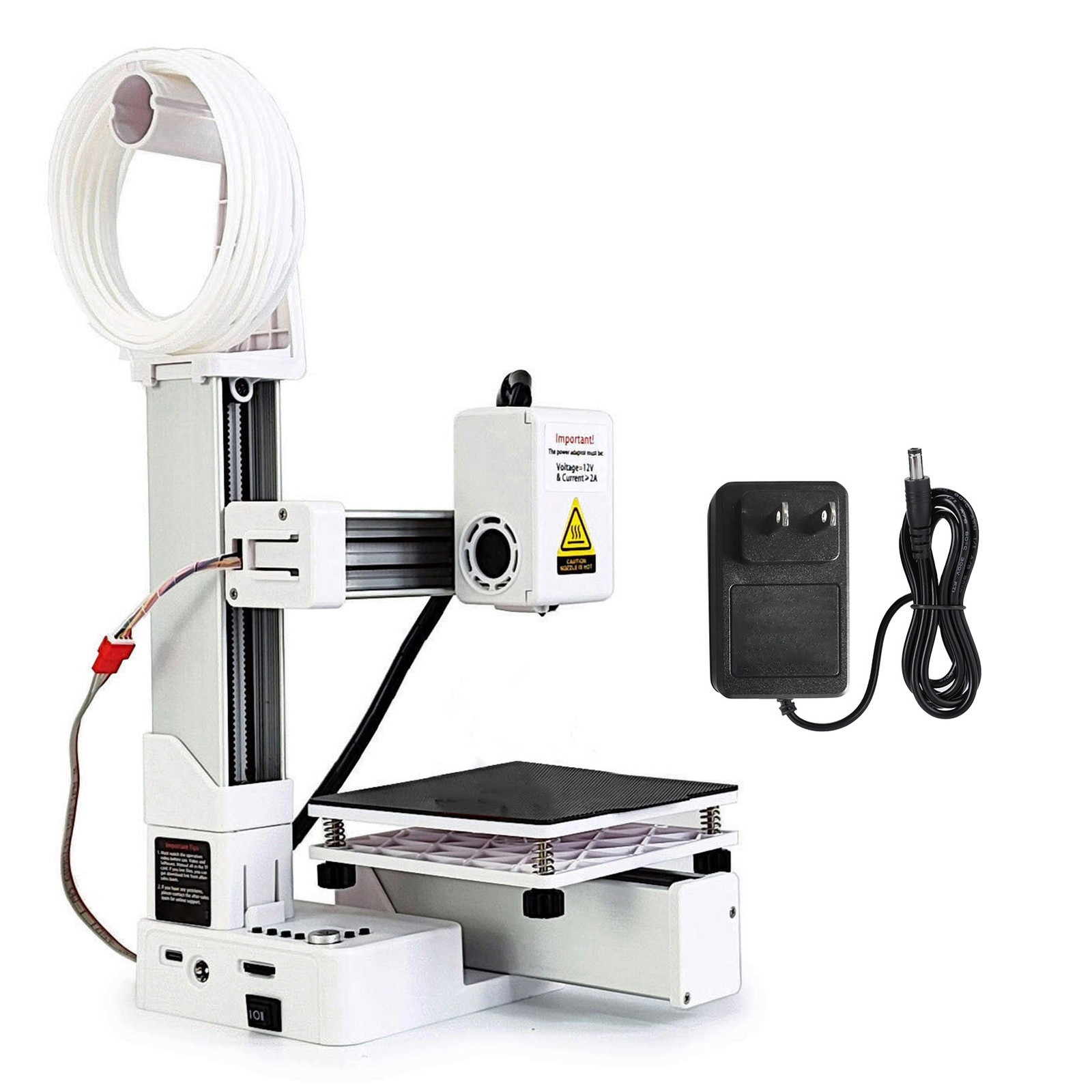 3D Printer For Education High Accuracy Fast Heating (EU Plug White)
