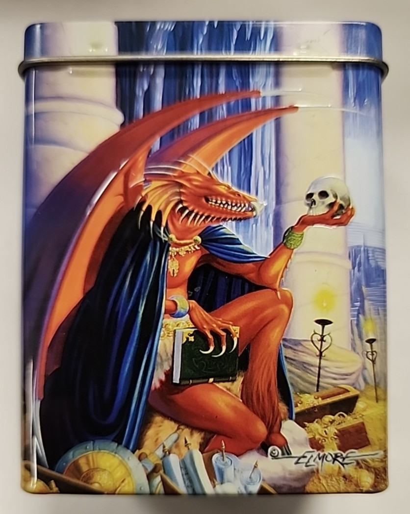 Ultra Pro Demon Contemplation Man Deck Box Vault by Larry Elmore. #81775