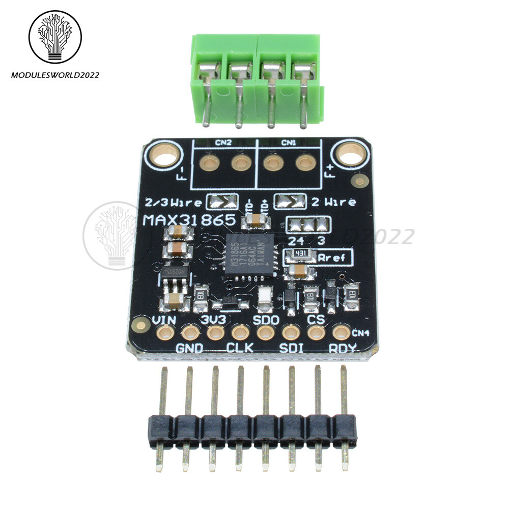 PT100 MAX31865 RTD Temperature Thermocouple Sensor Amplifier Module For Arduino