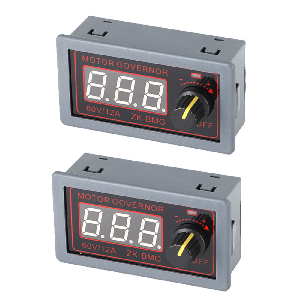 2xDC Motor Speed Controller PWM 9-60V/12A/500W w/ Signal Generator Driver Module