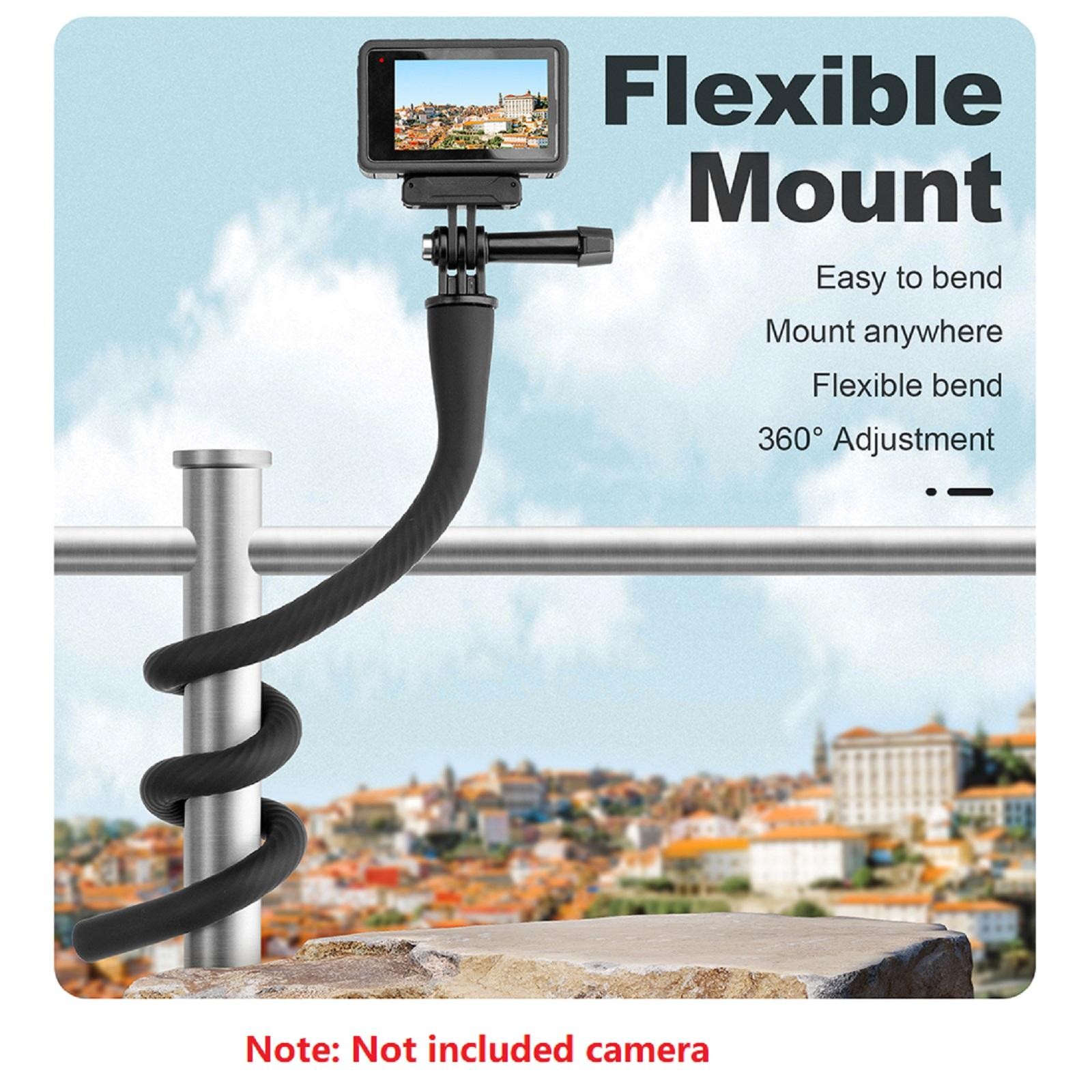 Flexible Mount Bracket For Insta360 Go 3 Camera Octopus Tripod Phone Holder