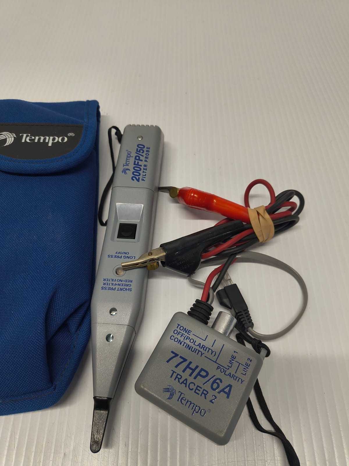 TEMPO Station Master Pro 24A Tester w/200FP Filter Probe Tested Works