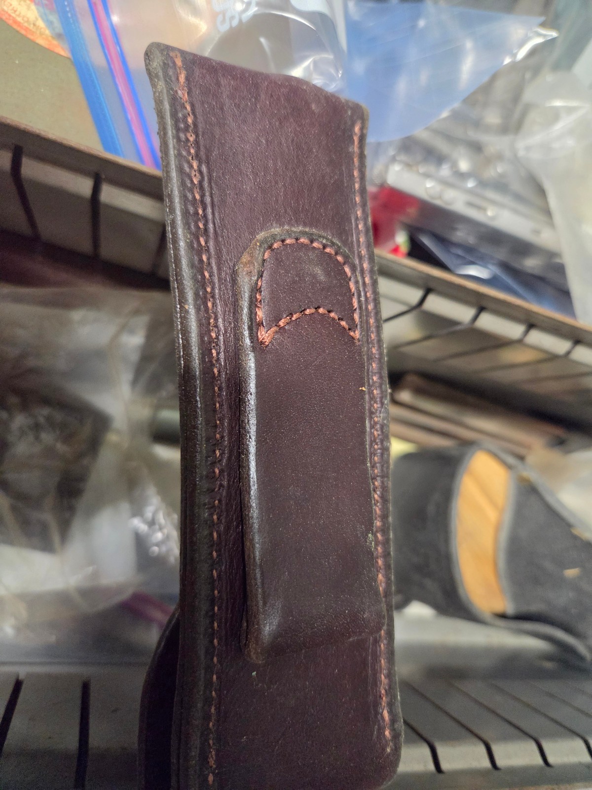 New unused Kershaw A100 multitool leather sheath (2-6)