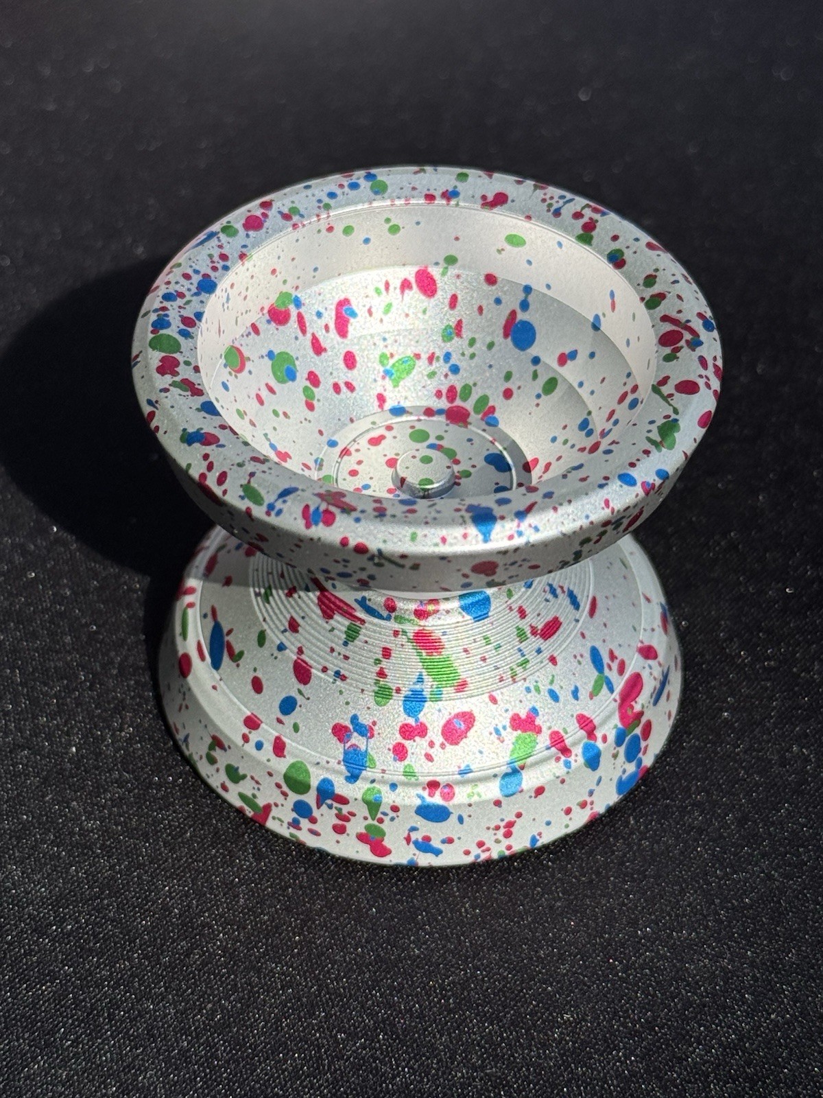 G Squared Yoyos - AL7 Evolution - Pastel Explosion Colorway - Undamaged