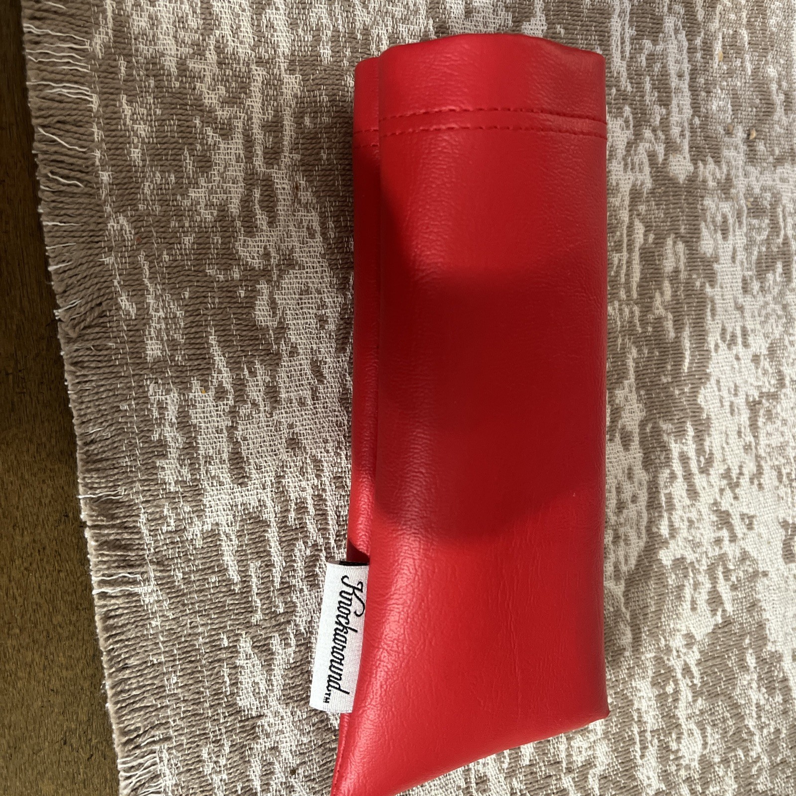 Knockaround Red Sunglass Case soft