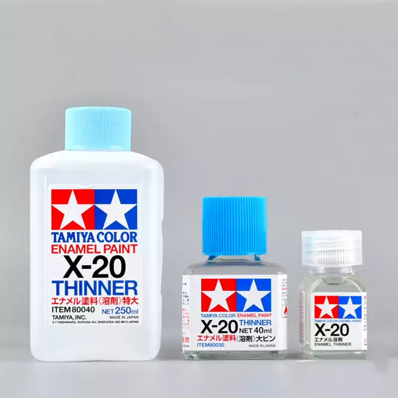 Tamiya X-20 Enamel thinner for Model Kits  (10ml/40ml/250ml) Multiple Options